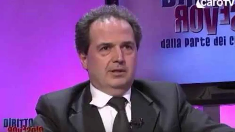 Fabio Lisi negli studi di Icaro Tv
