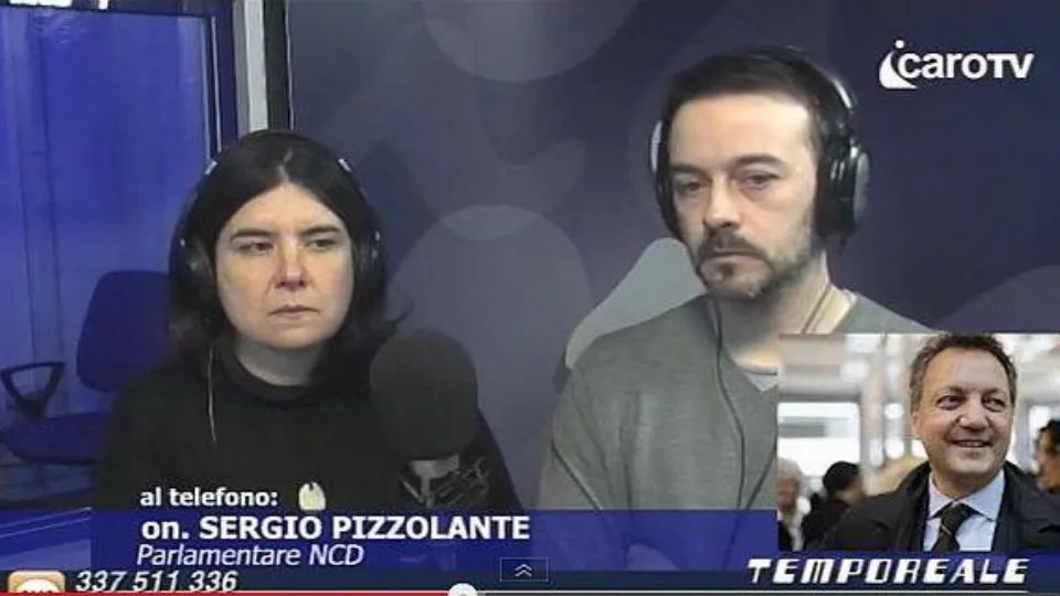 Sergio PIzzolante ospite a Tempo Reale