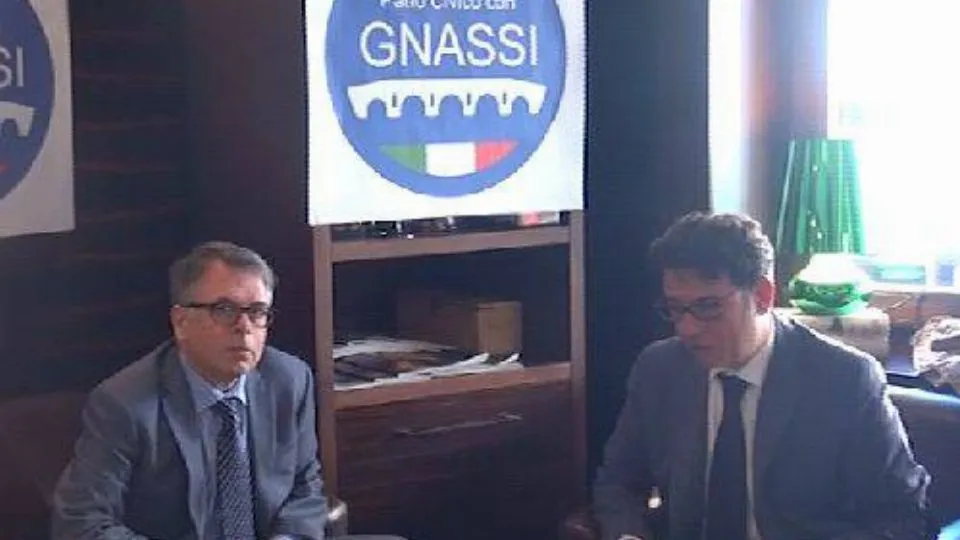la presentazione di Patto Civico con Gnassi
