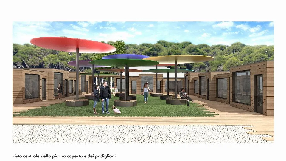 Il rendering del progetto vincitore
