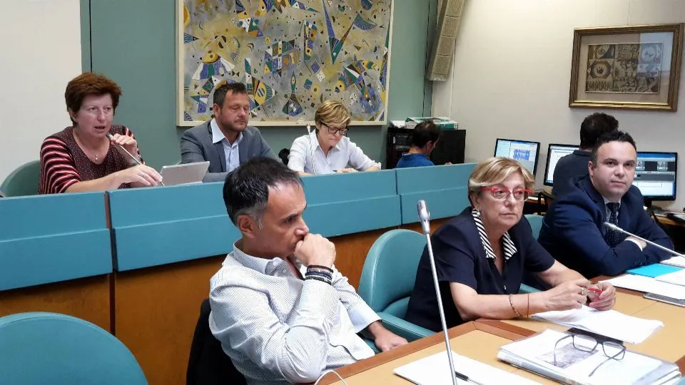 Corsini e la Zanetti in Commissione