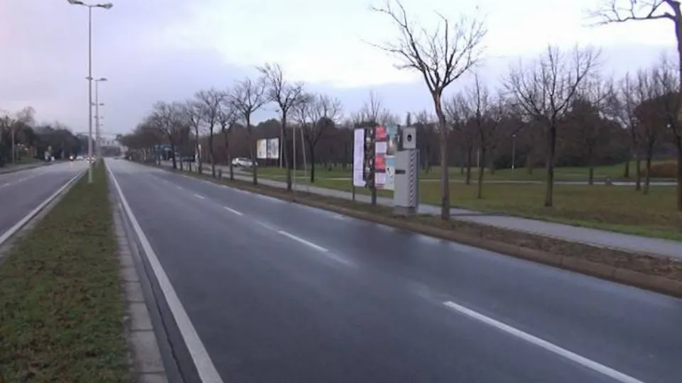 l’autovelox in via Euterpe
