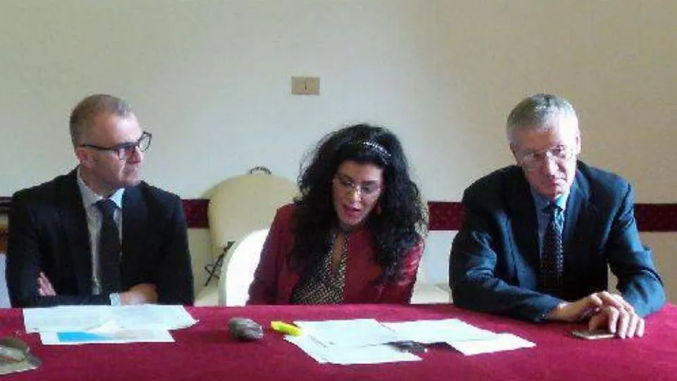 la conferenza stampa
