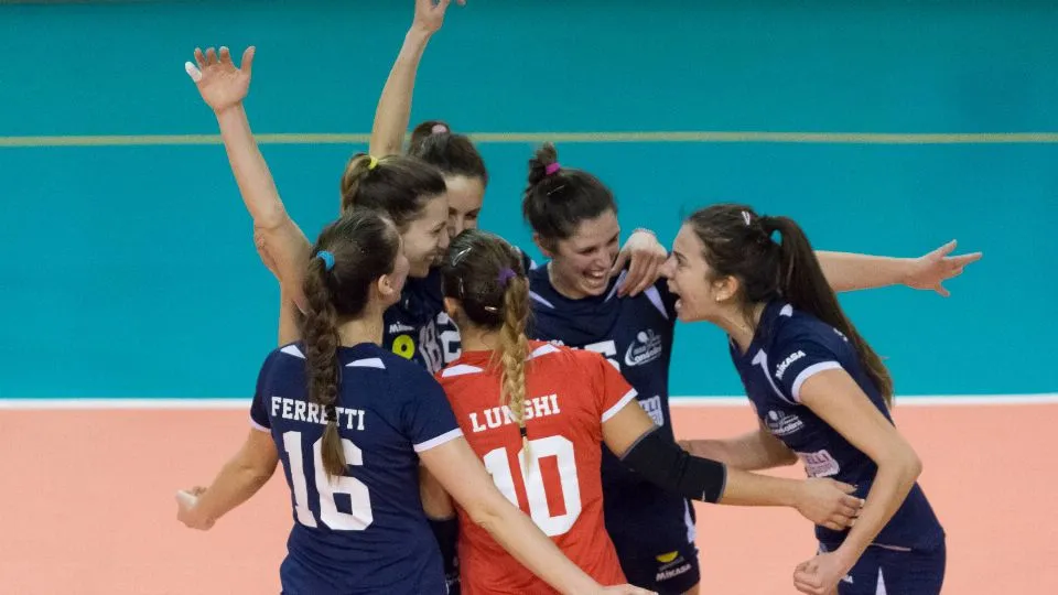 Esultanza al termine del match