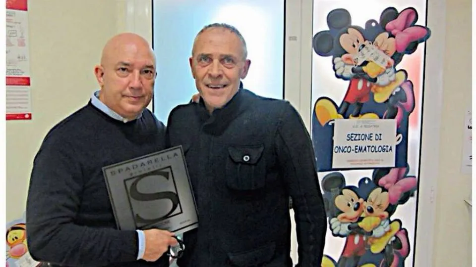 Il presidente di Arop Romagnoli e il gioelliere Spadarella

