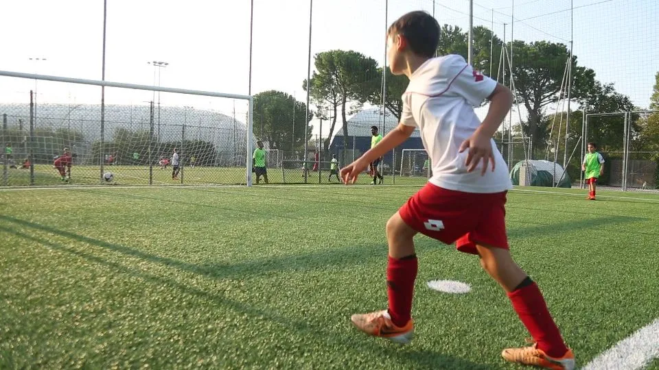 I campi della scuola calcio del Garden
