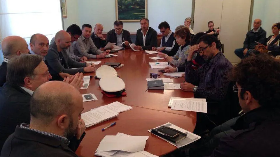l’incontro in Municipio