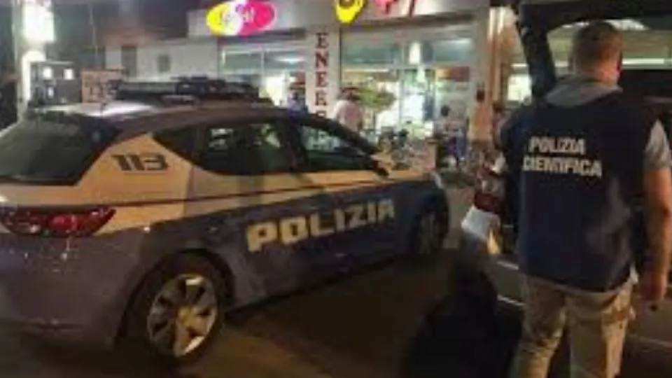 Uno dei locali presi di mira dal rapinatore