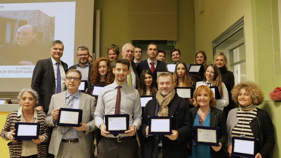 foto di gruppo alla premiazione