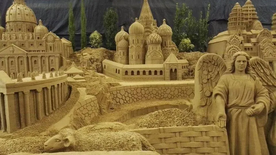 presepe di sabbia