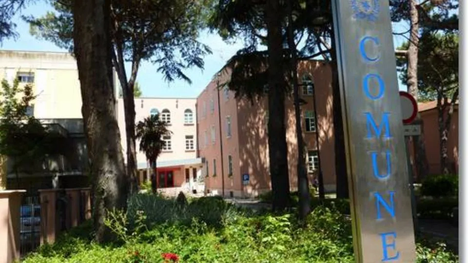 Il municipio di Riccione