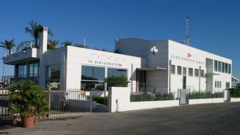 La sede del Club Nautico di Rimini