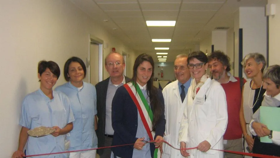 il taglio del nastro