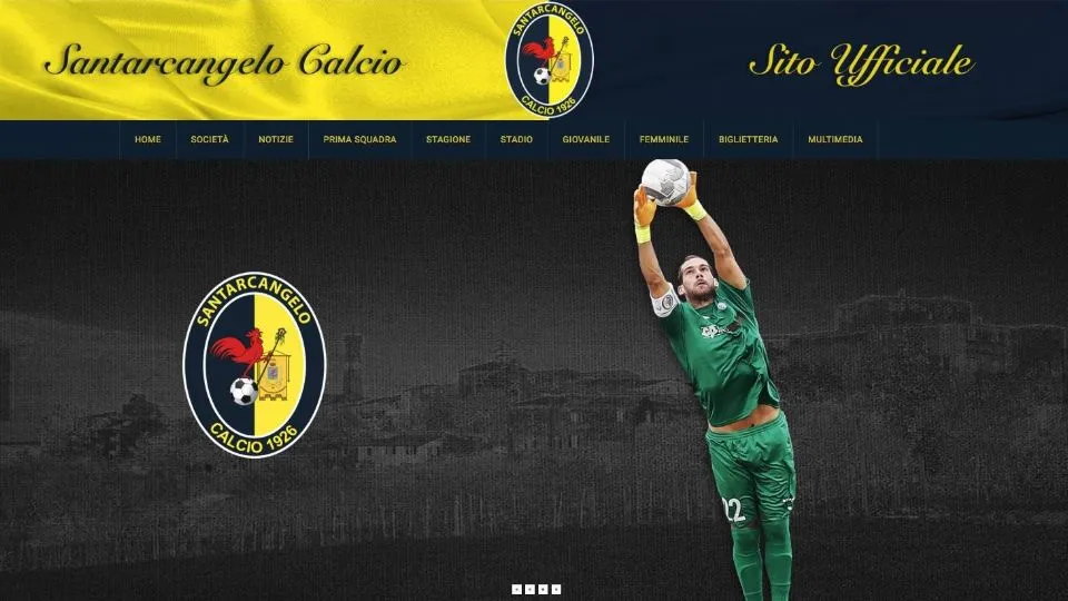Il nuovo sito del Santarcangelo Calcio
