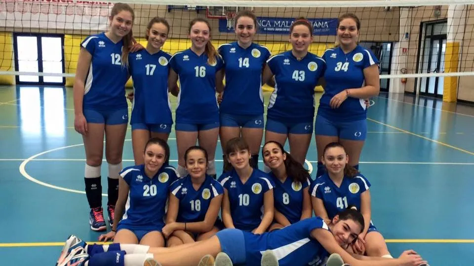 L’Under 14 del Cattolica Volley
