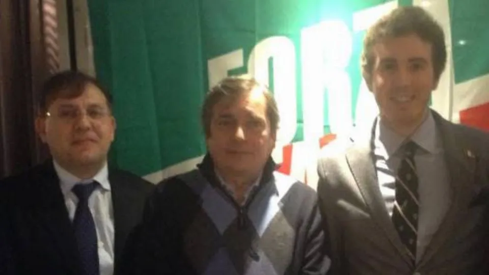 Marcello, il coordinatore regionale Palmizio e Rufo Spina