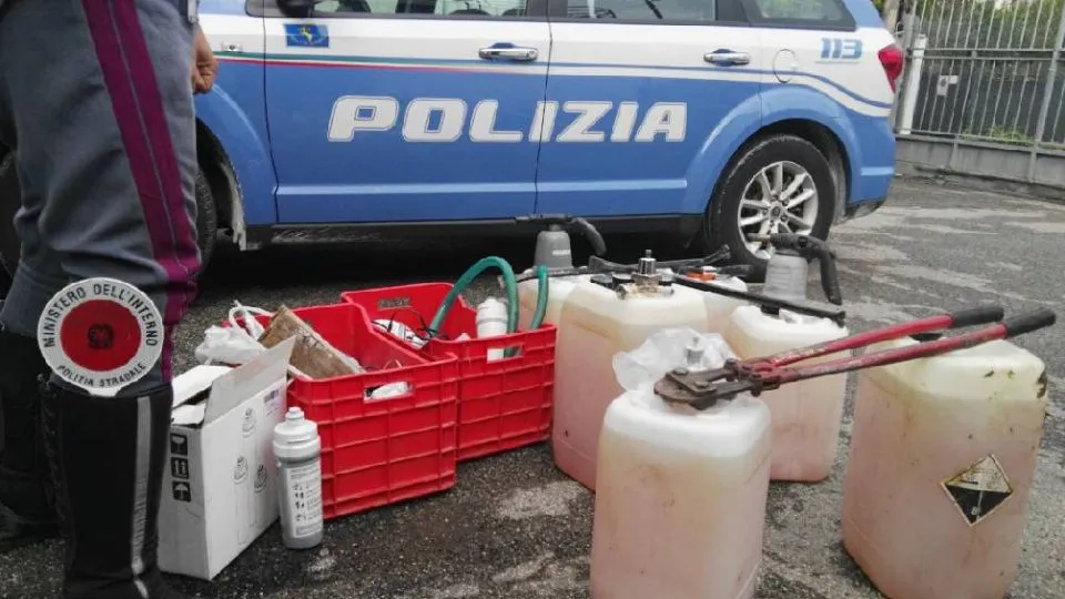 il materiale recuperato
