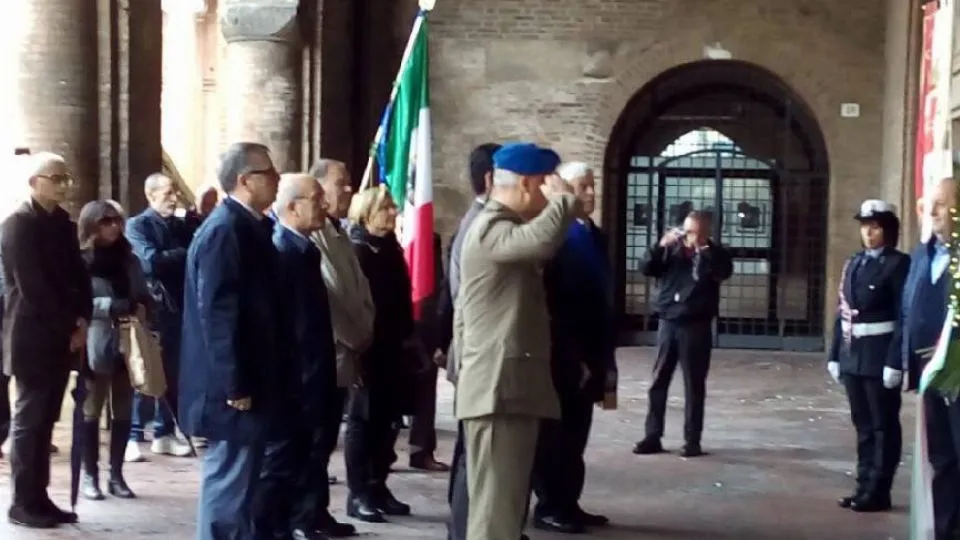 la cerimonia di oggi
