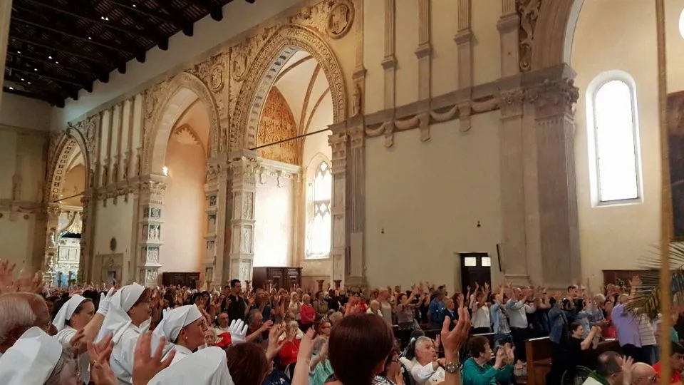 la celebrazione in Basilica
