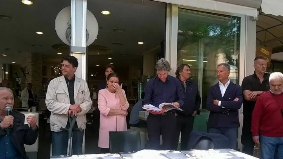 Gnassi a Miramare (foto Patto Civico)
