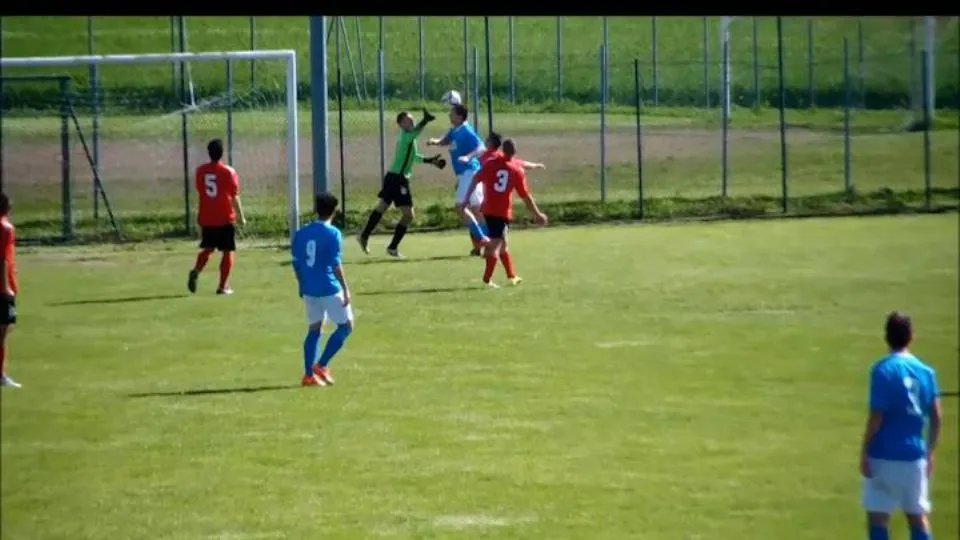 Il gol di Bartolini dell’Athletic Falco

