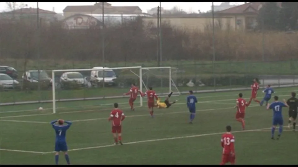 Il gol di Piergiacomi che regala la vittoria al Morciano sull’Accademia
