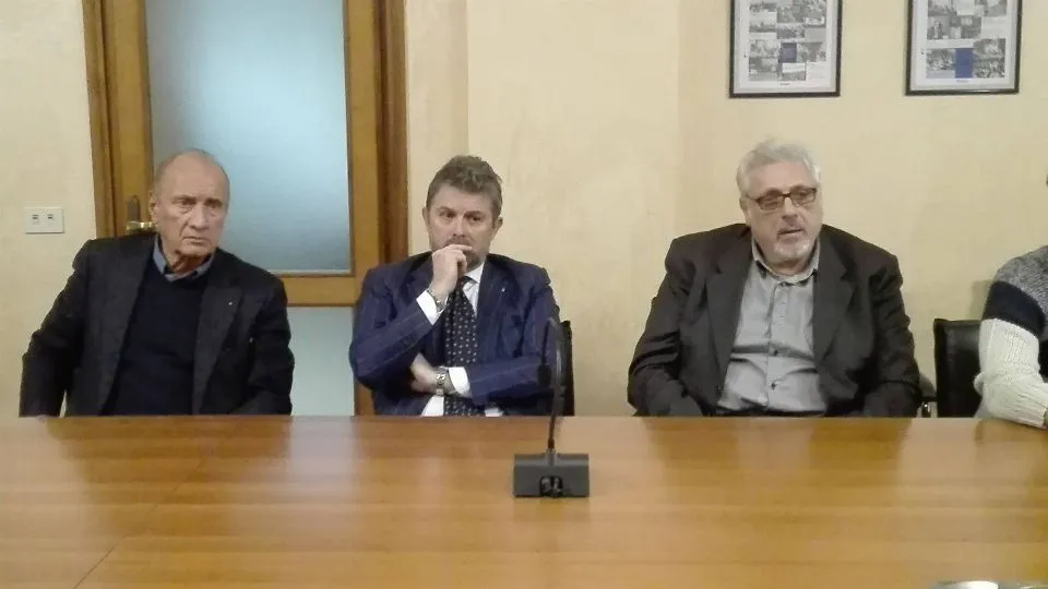 Luciano Capicchioni, Moreno Maresi e Domenico Zampolini
