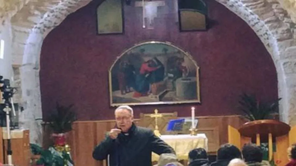 un momento del pellegrinaggio
