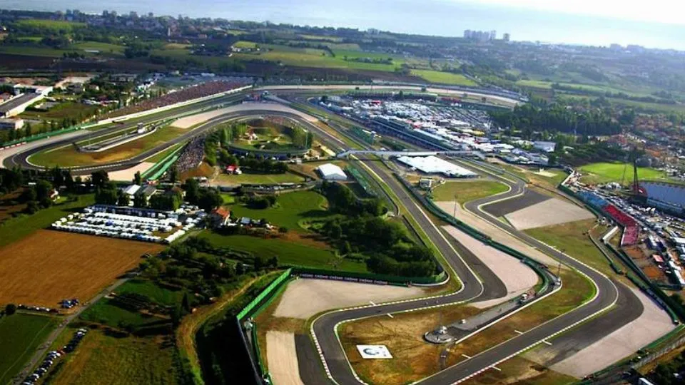 Il circuito di Misano visto dall’alto
