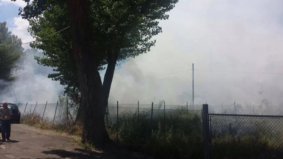 l’incendio