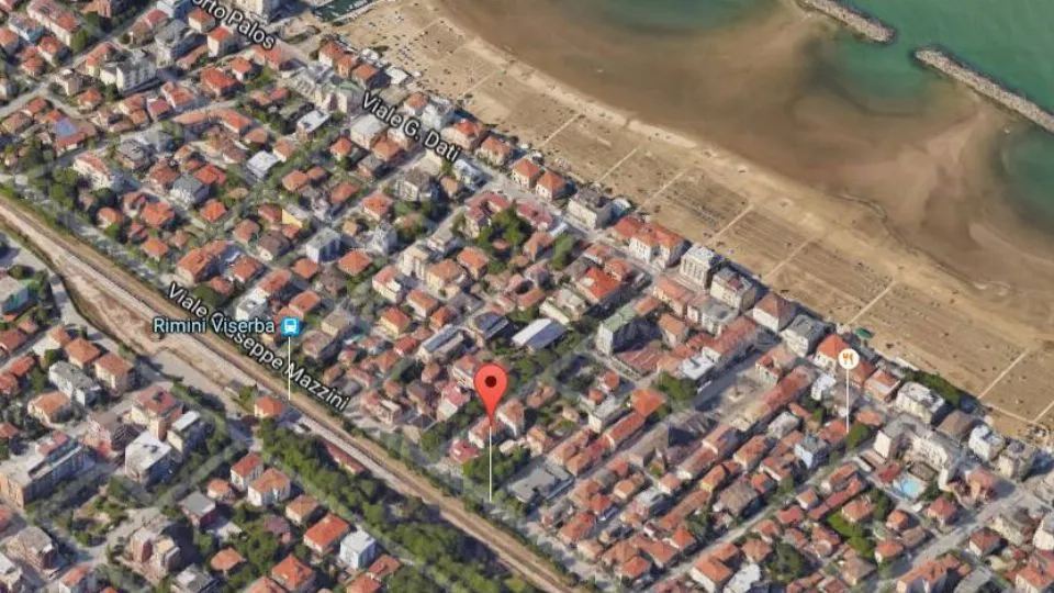 Viserba da Google Earth

