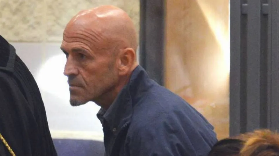 Loris Stecca in Tribunale (adriapress)