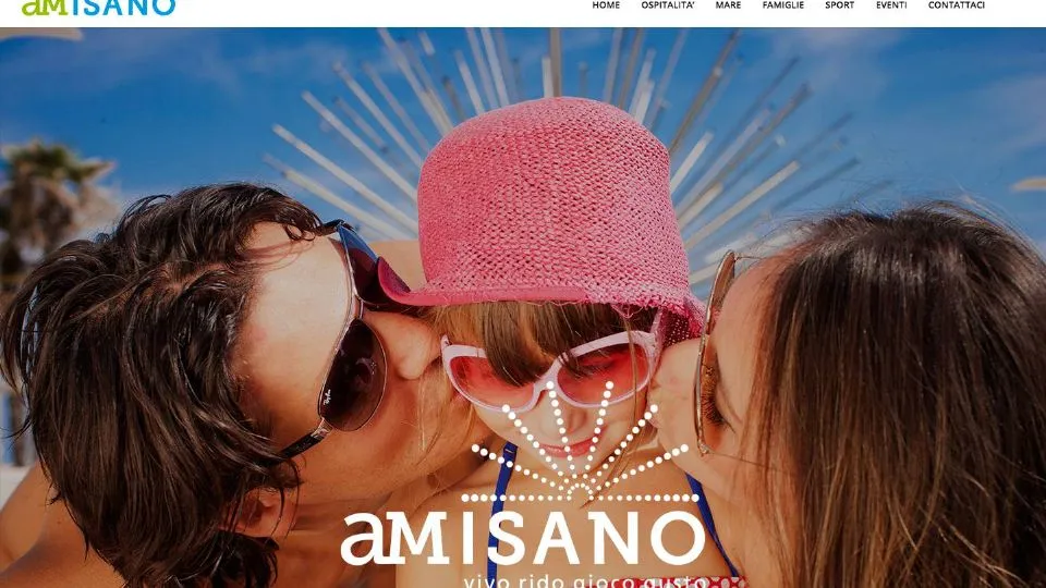 la home page del sito
