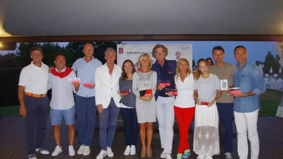 I vincitori della Kia Golf Cup 2016 by Fratelli Boattini
