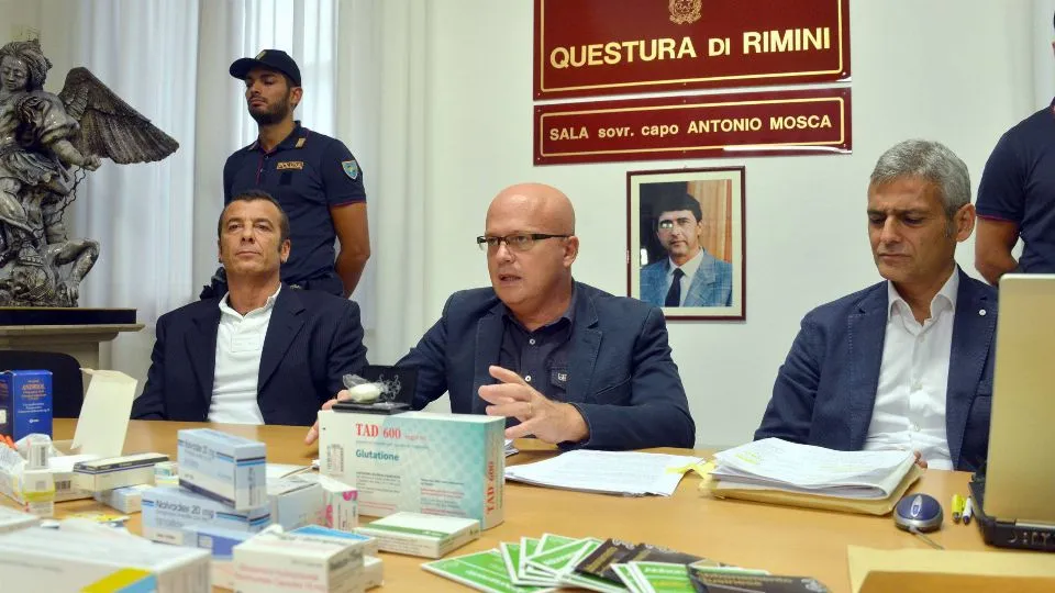 la conferenza stampa in Questura (Adriapress)
