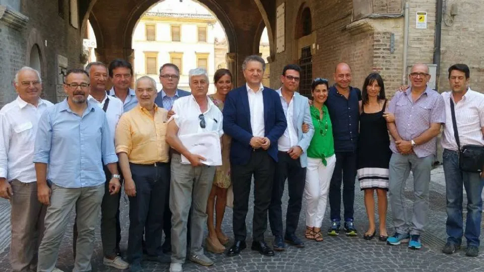 foto di gruppo per Patto Civico nel 2016: di cose ne sono cambiate nel frattempo
