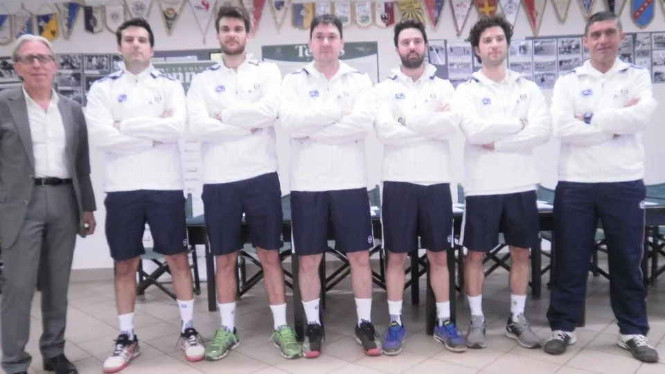La squadra di serie B maschile del CT Cesena