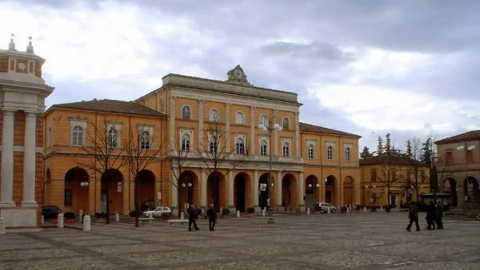 Il Municipio di Santarcangelo