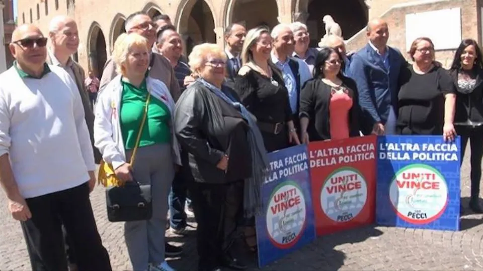 i candidati con Pecci