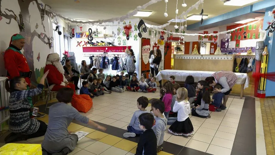 i bimbi impegnati nel progetto