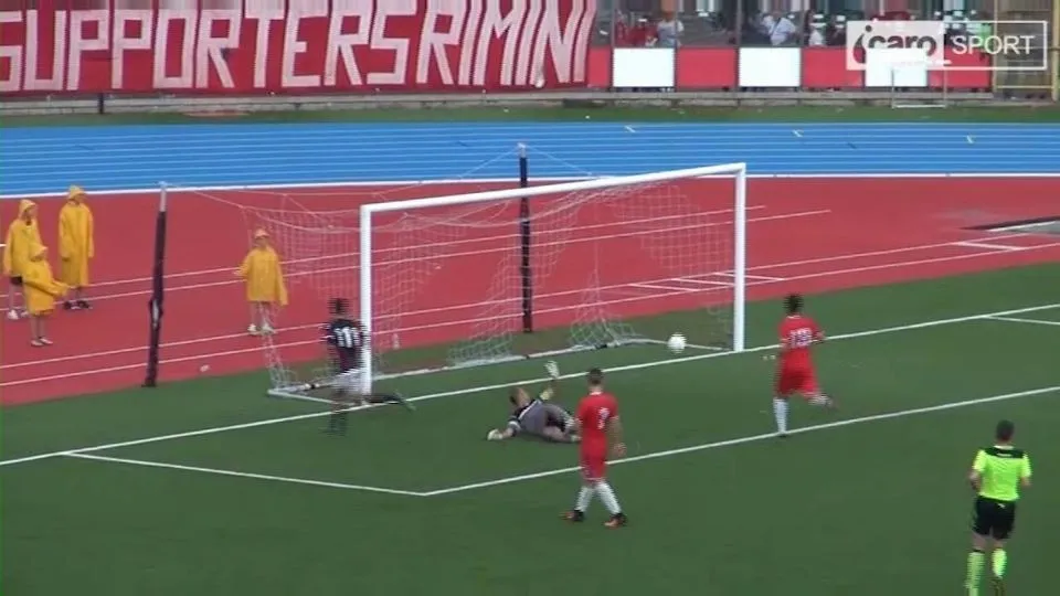 Il tocco di Cicarevic per il 4-0
