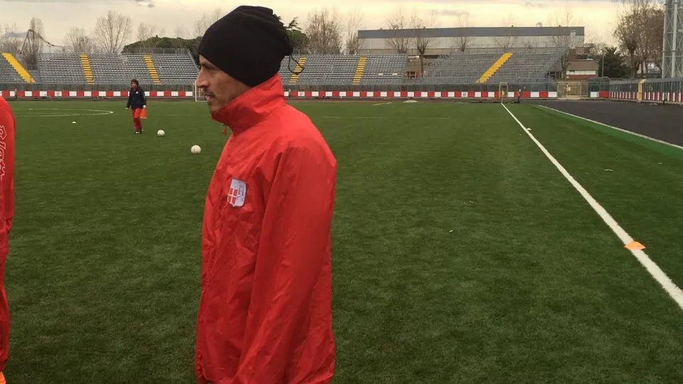 Martinez al Romeo Neri (foto Rimini Calcio)