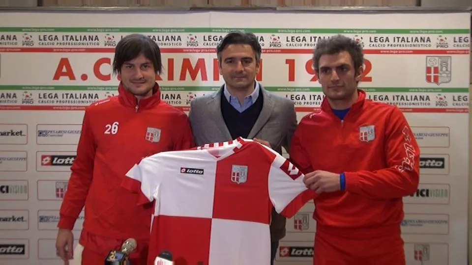 Davide Carcuro, il DS Ivano Pastore e Gabriele Puccio