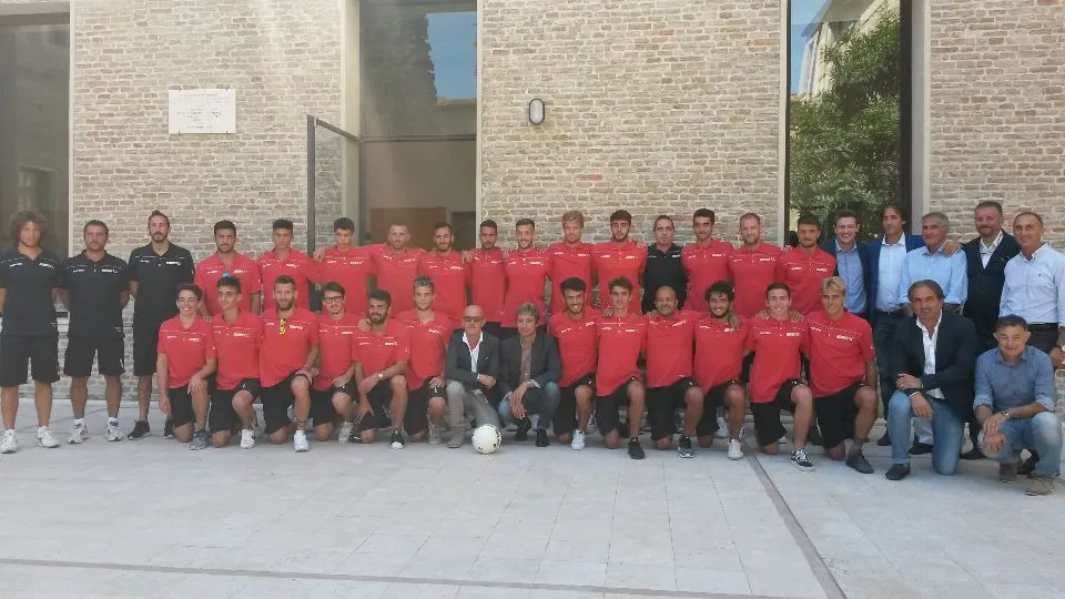 Foto di gruppo al Museo della Città