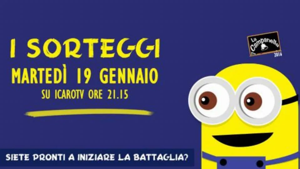 il lancio della prima puntata

