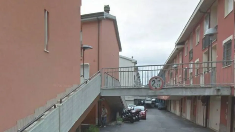 i camminamenti di via Lucchesi
