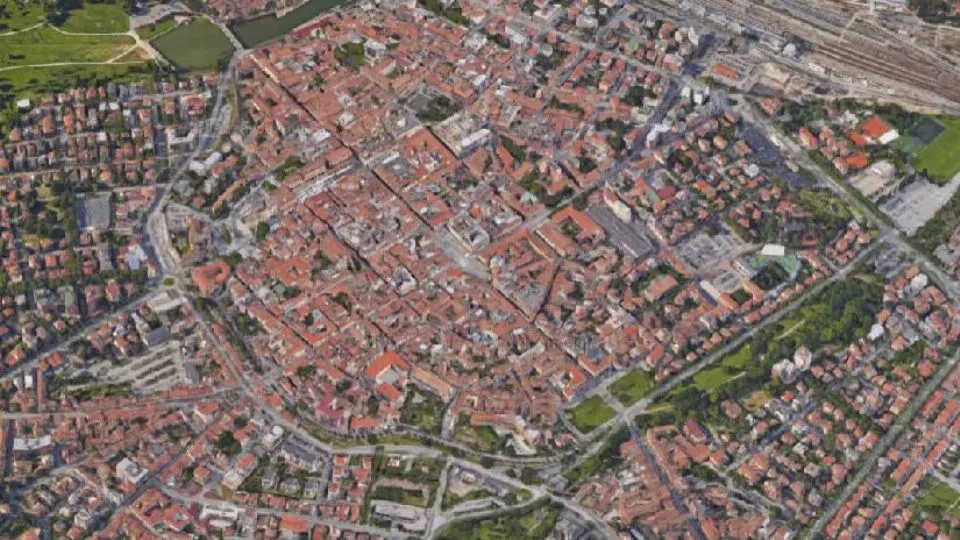 il centro di Rimini