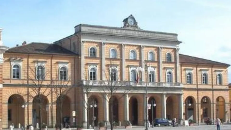Il Municipio di Santarcangelo
