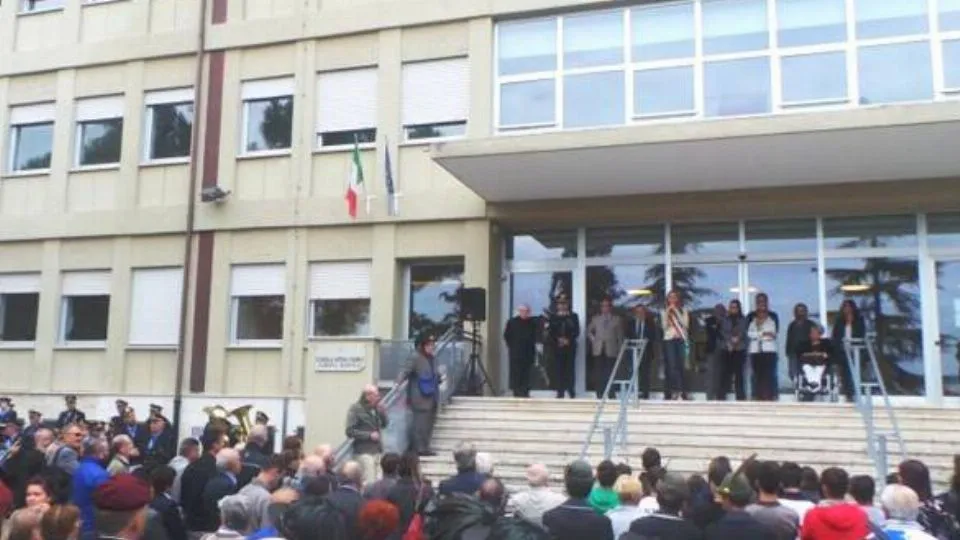 l’inaugurazione della Casa delle Associazioni
