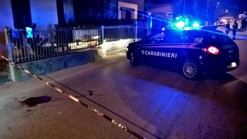 i Carabinieri sul posto

